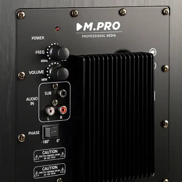 ساب‌ووفر اکتیو حرفه‌ای ام پرو مدل M.PRO SUB12AH — تصویر ۱۱