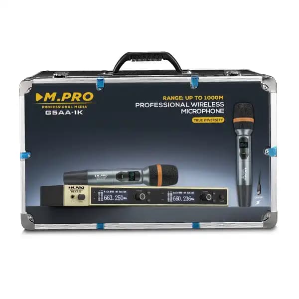 میکروفن بی‌سیم دو دستی ام پرو MPRO G5AA-1K — تصویر ۵