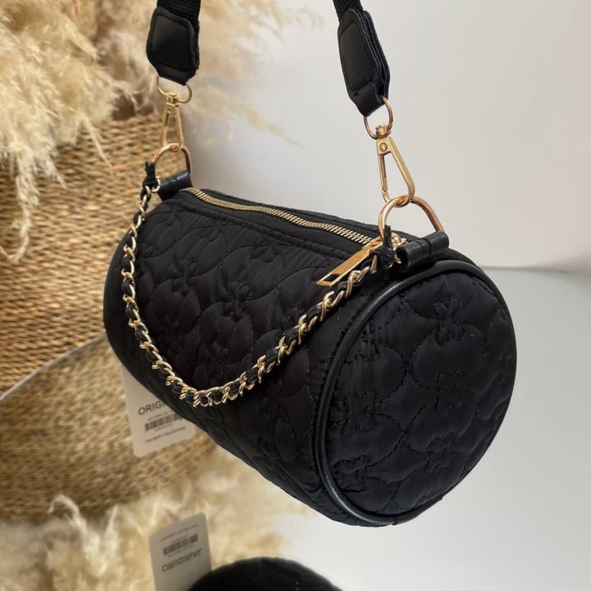 کیف دستی دوشی دخترانه کاپشنی — تصویر ۵