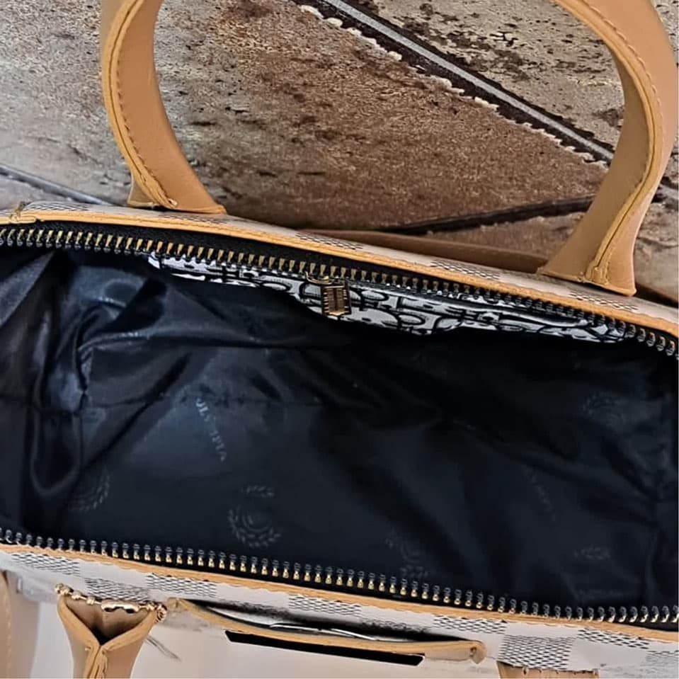 کیف زنانه طرح مارک LOUIS VUITTON شطرنجی، کد ۱۶۷ — تصویر ۲