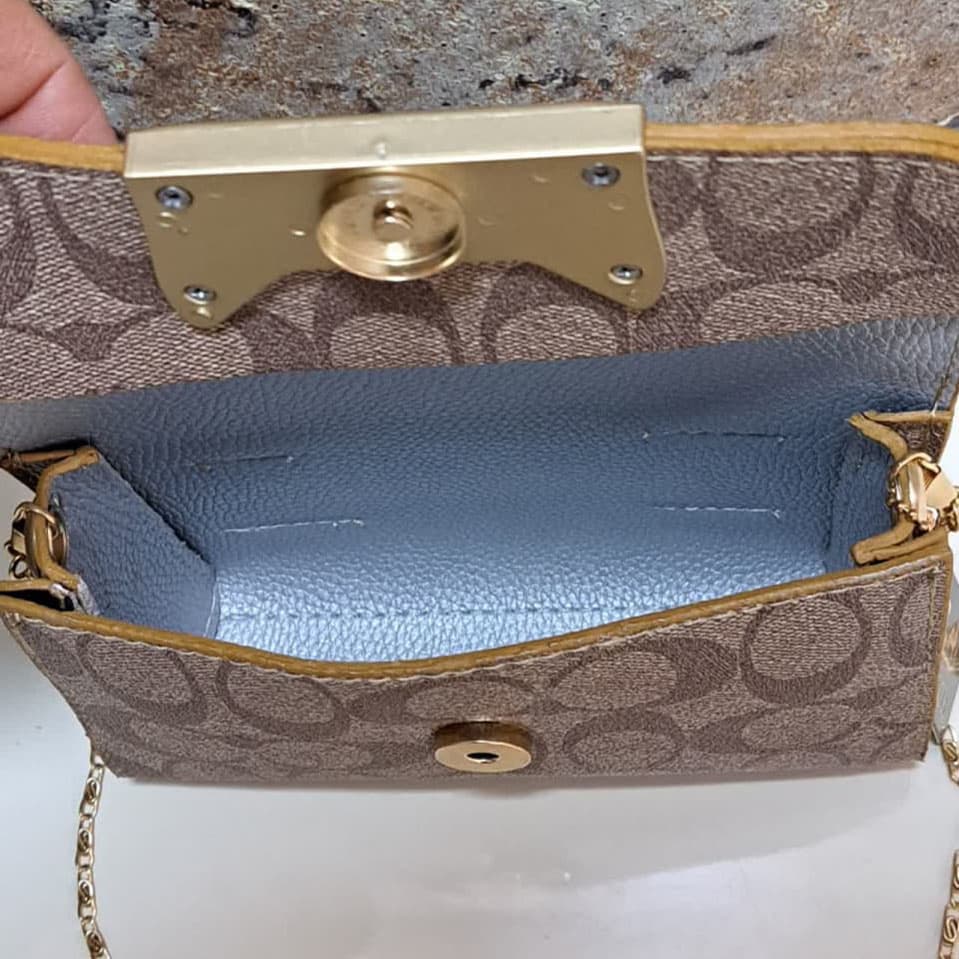 کیف پاسپورتی گربه زنانه طرح مارک COACH کد 176 — تصویر ۳