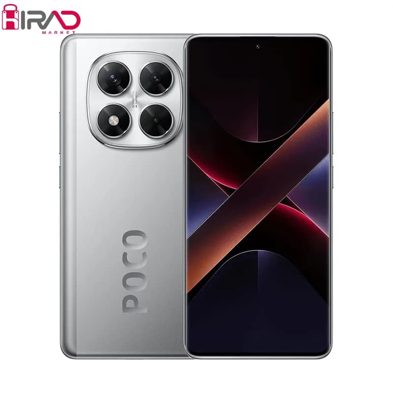 گوشی موبایل شیائومی مدل Poco X7 دو سیم کارت ظرفیت 512 گیگابایت و رم 12 گیگابایت – مشکی زرد (کارکرده) — تصویر ۳