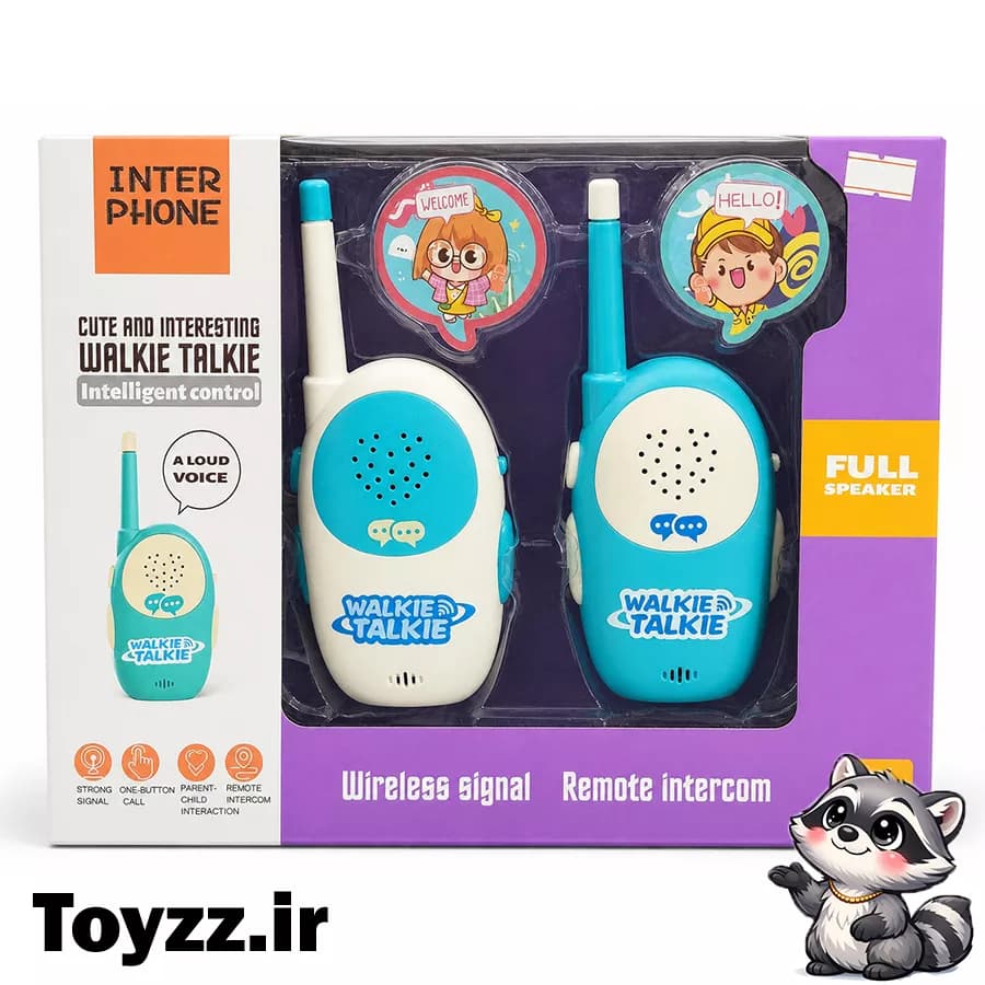 بی سیم اسباب بازی مدل Walkie talkie کد 018