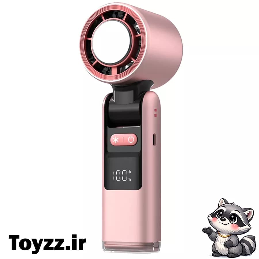 پنکه شارژی سرمایش دار کد K801 — تصویر ۷