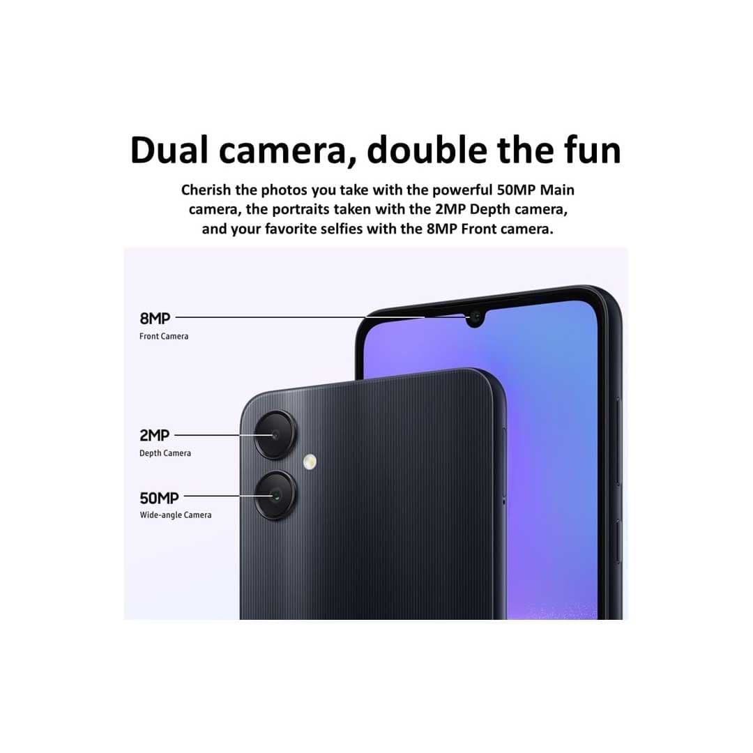گوشی موبایل سامسونگ مدل Galaxy A05 دو سیم کارت ظرفیت 128 گیگابایت و رم 4 گیگابایت – قسطی (کارکرده) — تصویر ۲