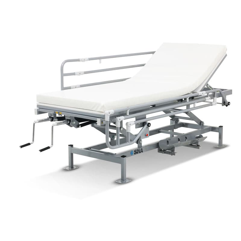 تخت احیاء بیمار سه شکن مکانيکي مدل A431OO51 – تخت CPR — تصویر ۸