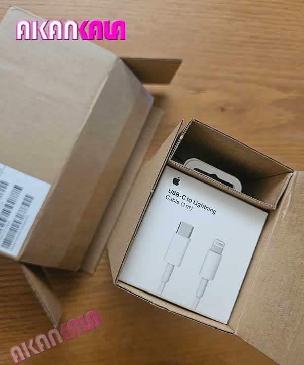 کابل شارژ آیفون 13 مدل A2561 – سفید — تصویر ۴