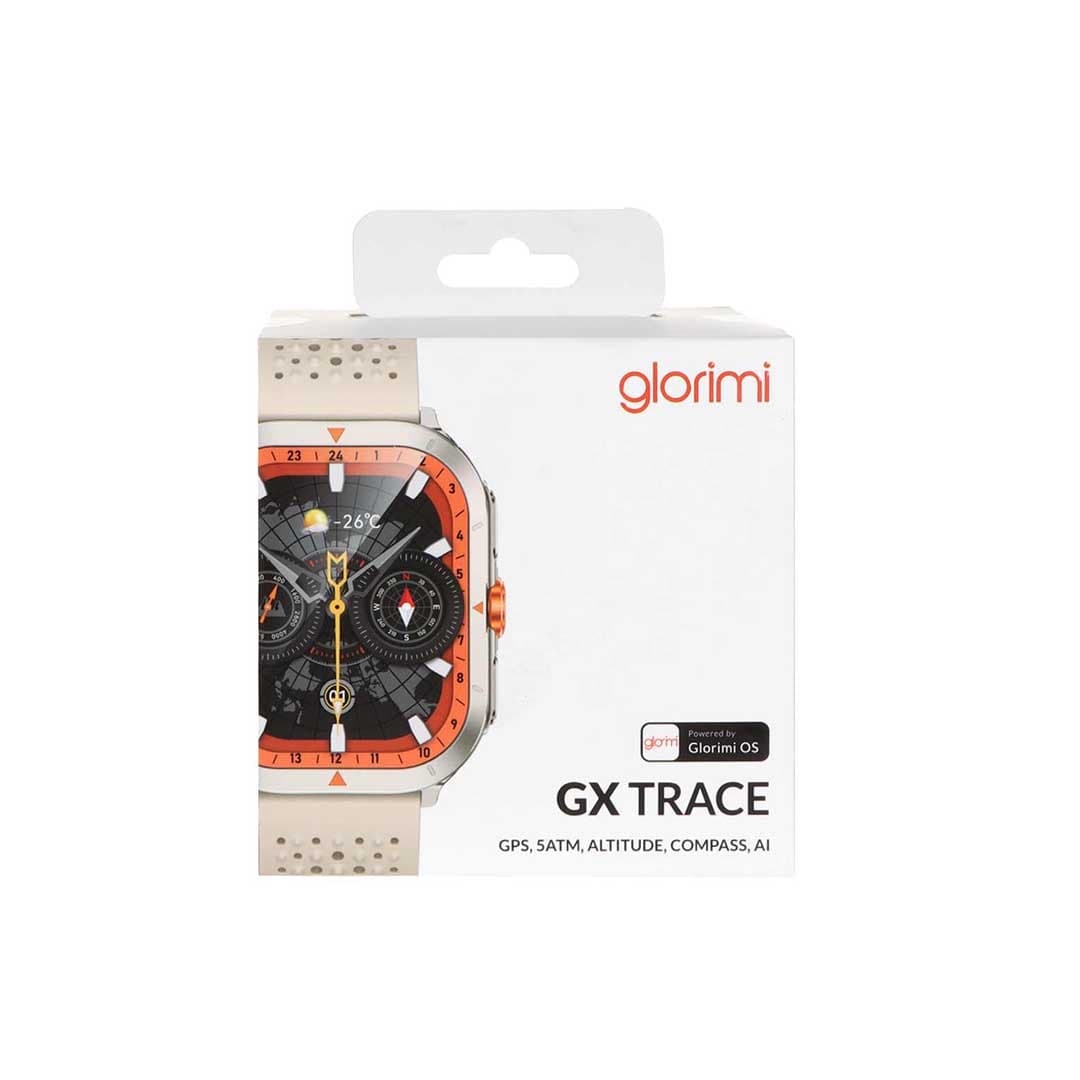 ساعت هوشمند Glorimi مدل GX Trace – مشکی — تصویر ۴
