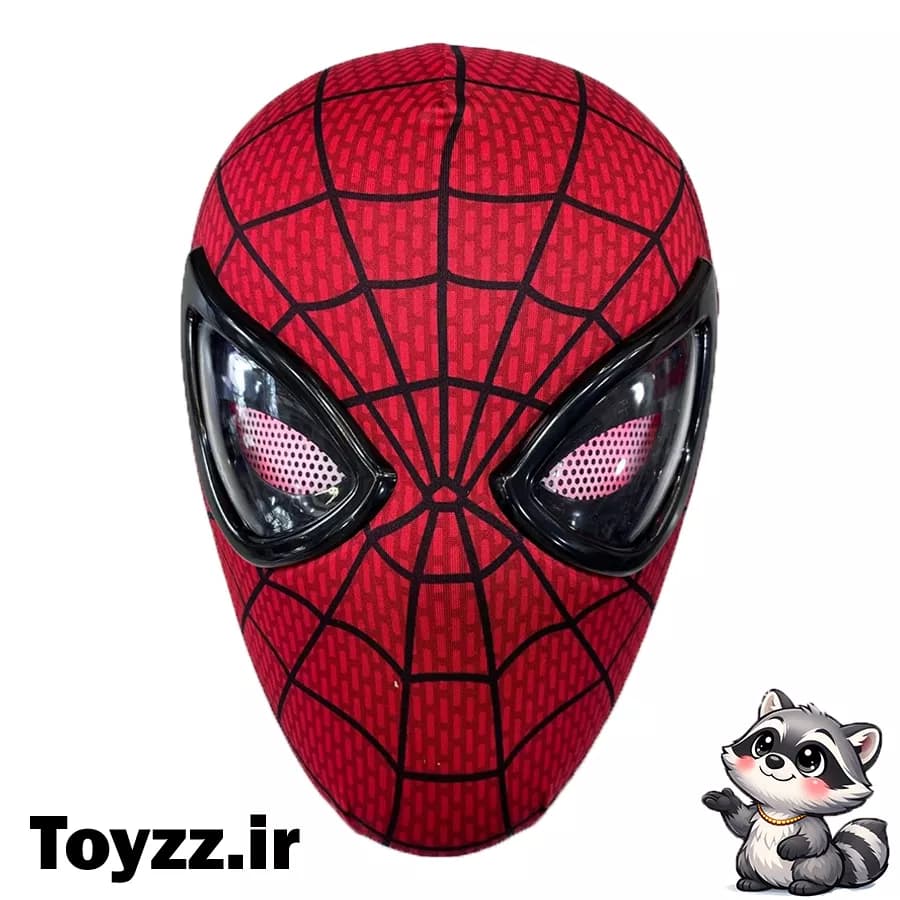 ماسک مرد عنکبوتی چشم متحرک و چراغدار مدل THE AMAZING SPIDERMAN — تصویر ۳