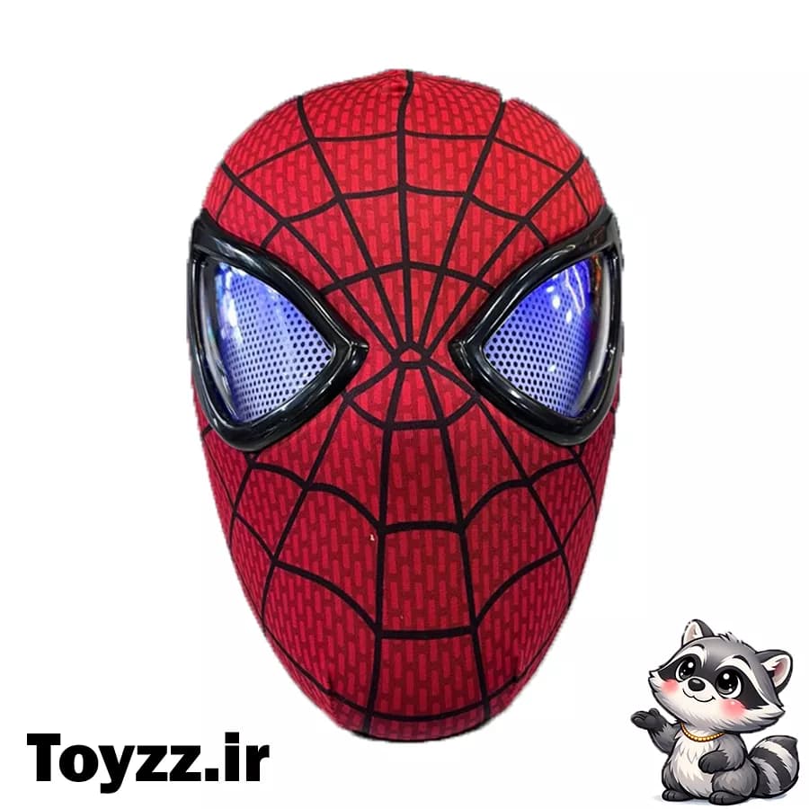 ماسک مرد عنکبوتی چشم متحرک و چراغدار مدل THE AMAZING SPIDERMAN — تصویر ۲