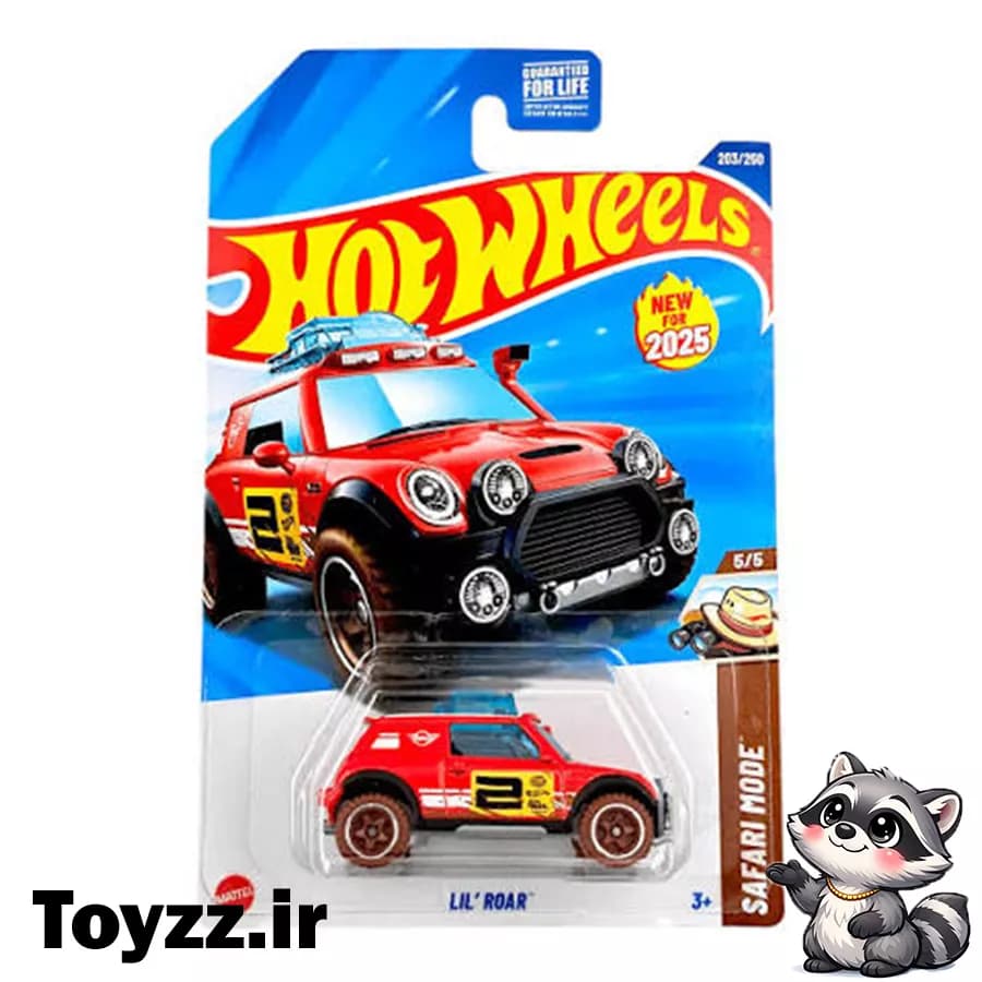 ماکت ماشین هات ویلز 2026 مدل LIL ROAR سری SAFARI MODE — تصویر ۲