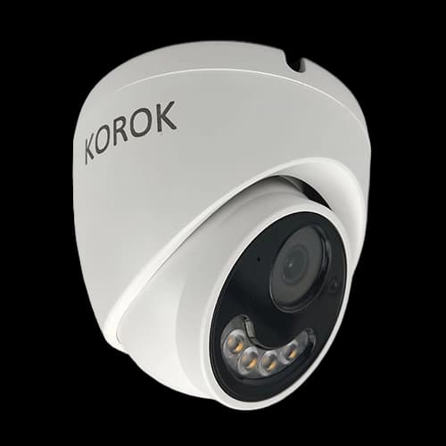 دوربین مداربسته دام برند Korok لنز 2.8 میکروفن بدنه پلاستیکی 2MP — تصویر ۵