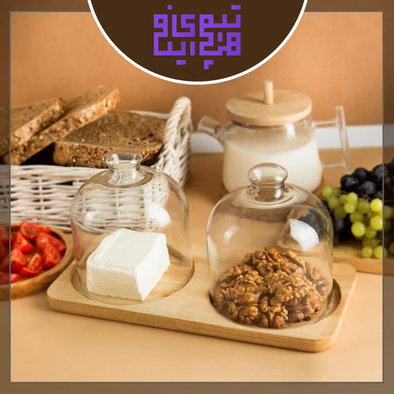 کره خوری دونفره چوبی دلویس — تصویر ۲