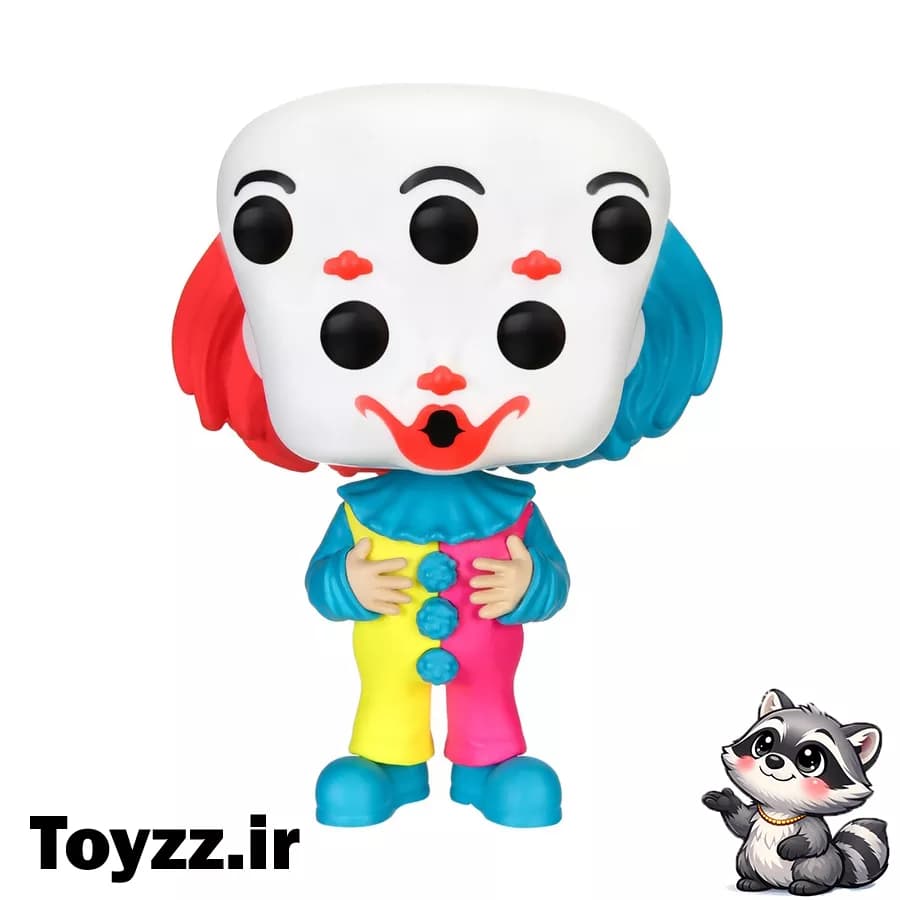فیگور فانکو پاپ اورجینال مدل SCREAMING CLOWN کد 172 LIMITED EDITION نسخه محدود — تصویر ۴