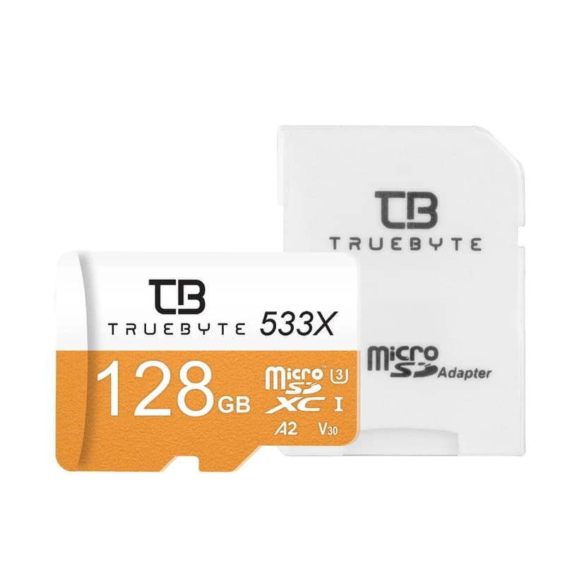 کارت حافظه microSD HC تروبایت مدل 533X-A1- V30 کلاس 10 استاندارد UHS-I U3 ظرفیت 128 گیگابایت — تصویر ۲