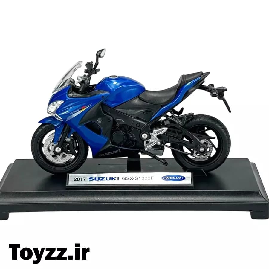 ماکت فلزی موتور سوزوکی برند ویلی مدل 2017 SUZUKI GSX-S1000F — تصویر ۲