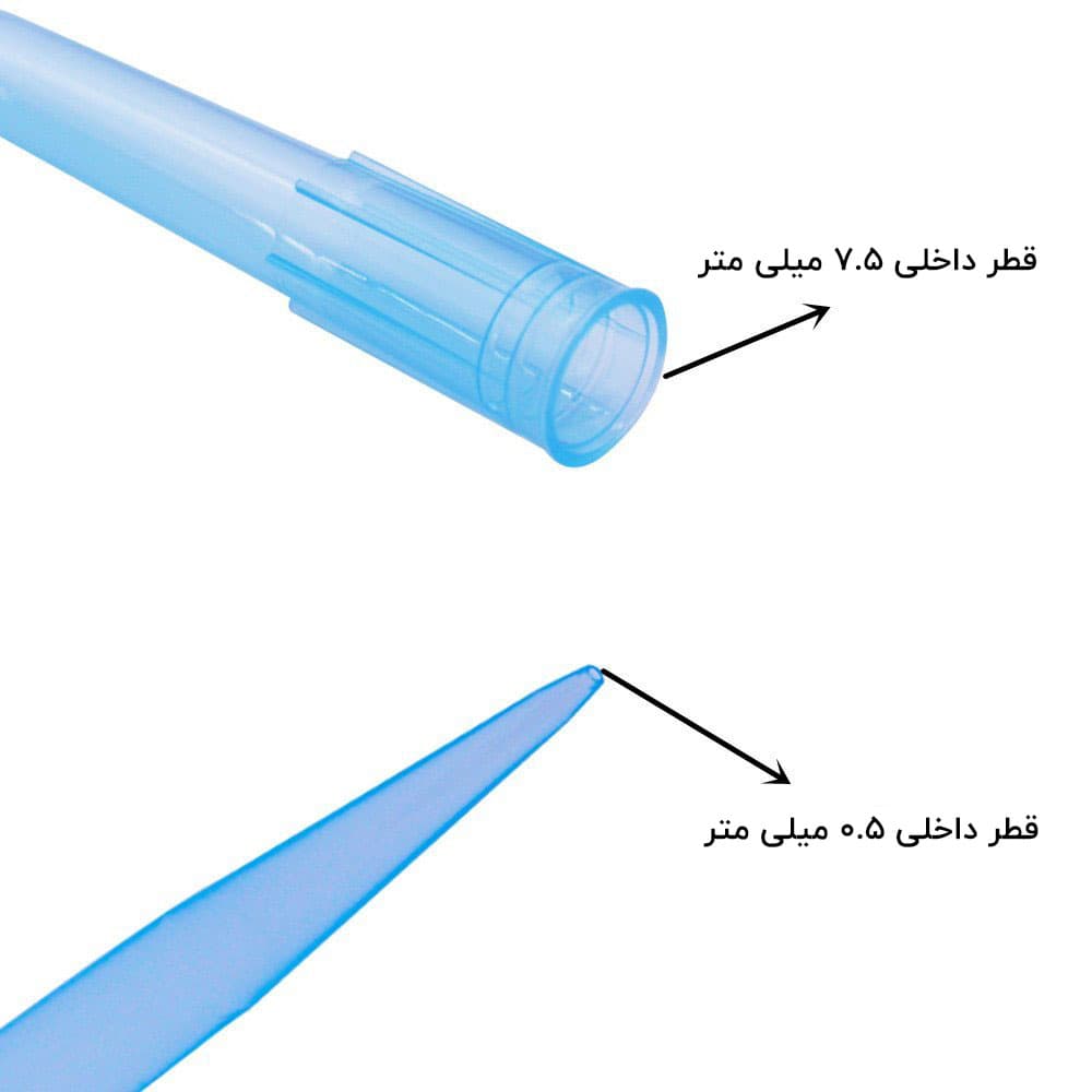 سرسمپلر آبی 1000 میکرولیتر 500 عددی — تصویر ۳