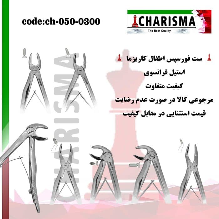 ست فورسپس اطفال کاریزما — تصویر ۴