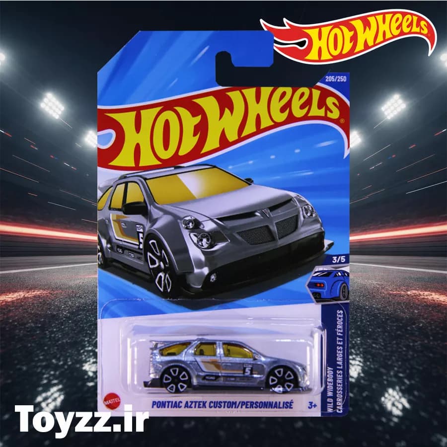 ماکت ماشین هات ویلز مدل PONTIAC AZTEK CUSTOM سری WILD WIDEBODY — تصویر ۳