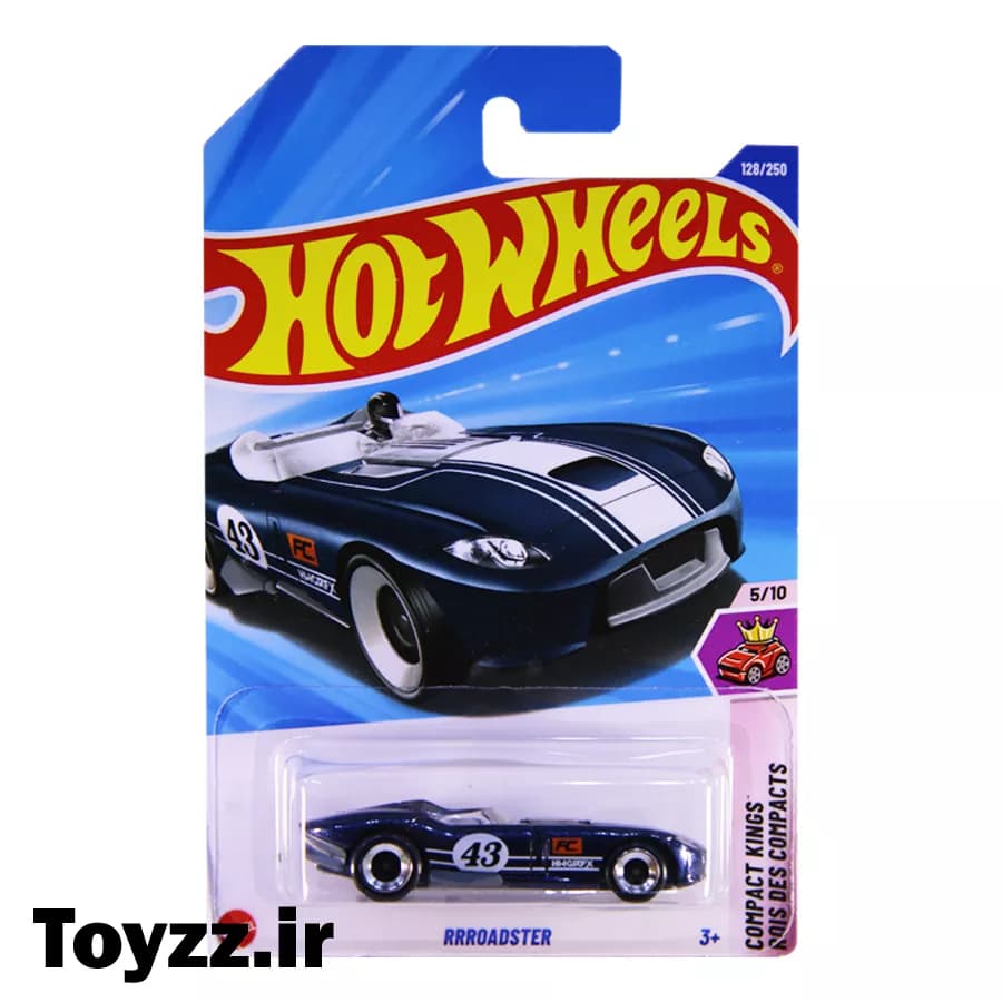 ماکت ماشین هات ویلز 2026 مدل RRROADSTER سری COMPACT KING — تصویر ۳