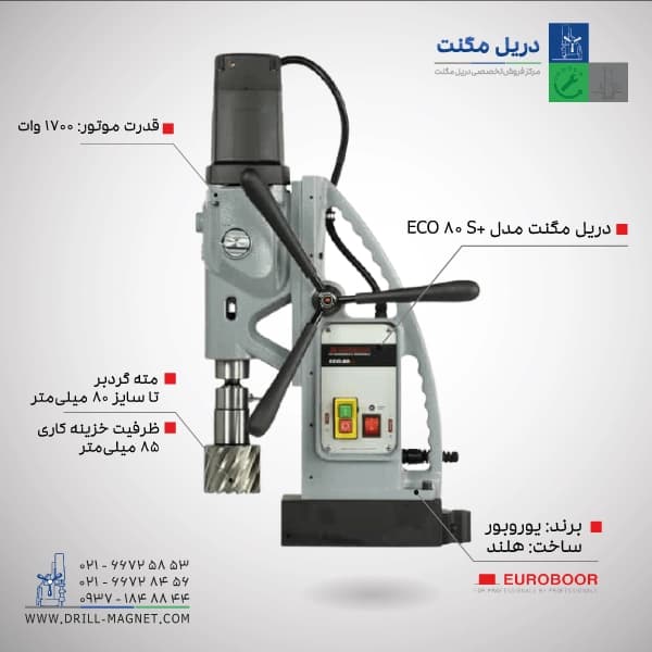 دریل مگنت مدل +ECO.80S — تصویر ۶