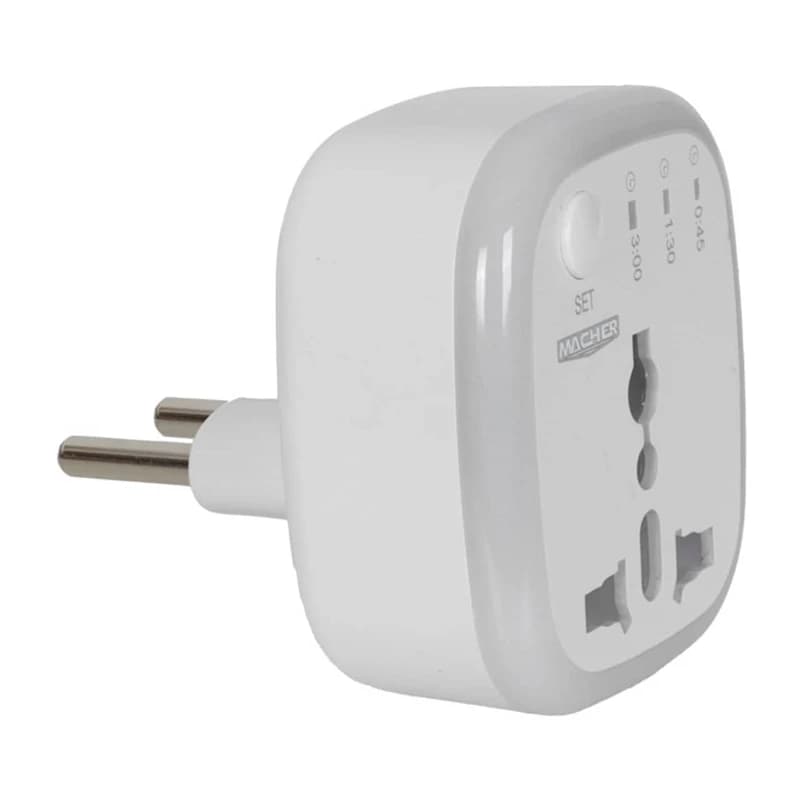 تبدیل برق ۳ به ۲ مچر مدل MR265 تایمردار