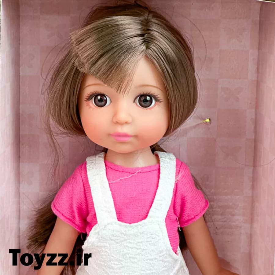 عروسک دختر sweet girl ارتفاع 30cm کد 3_9901 سفید — تصویر ۶