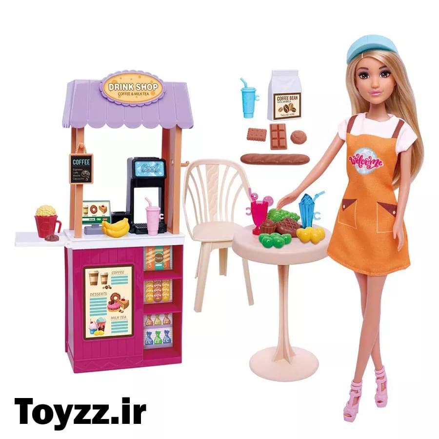 عروسک باربی اصلی برند Anlily collection مدل SUPER MARKET کد 616980 — تصویر ۲