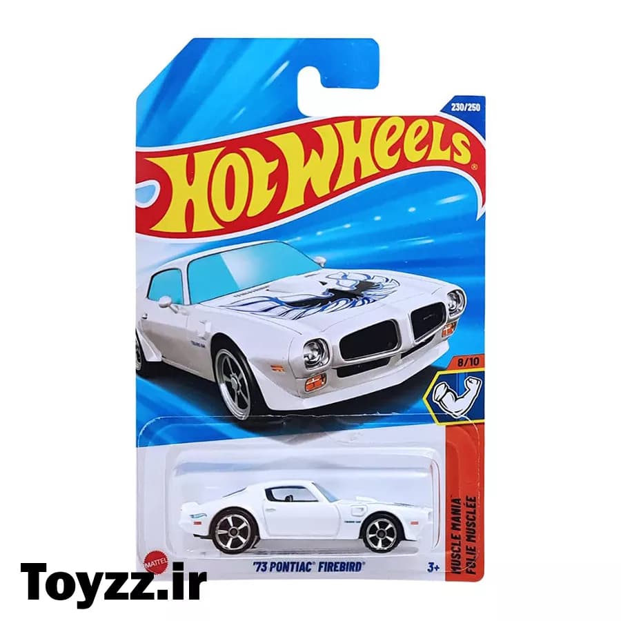 ماکت ماشین هات ویلز مدل 73 PONTIAC FIREBIRD سری MUSCLE MANIA FOLIE MUSCLEE — تصویر ۲