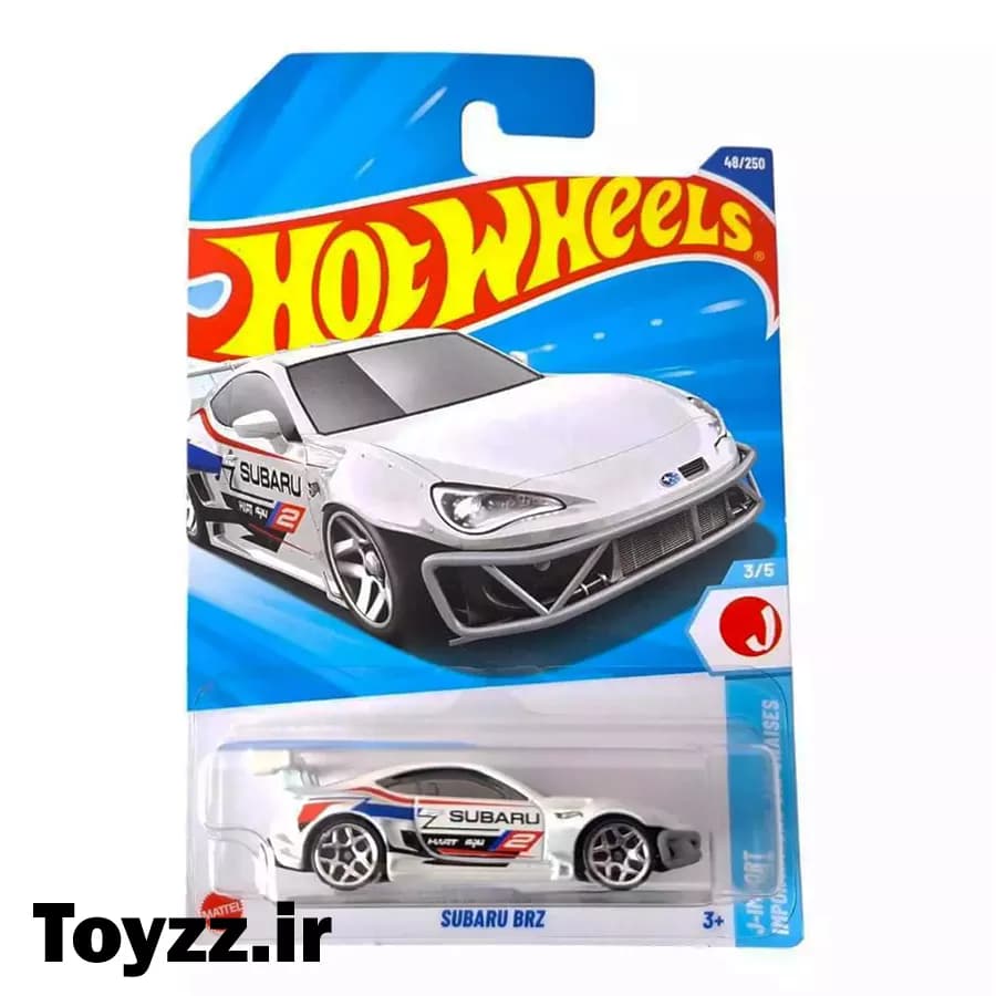 ماکت ماشین هات ویلز مدل SUBARU BRZ سری J-IMPORT IMPRTATIONS JAPONAISES
