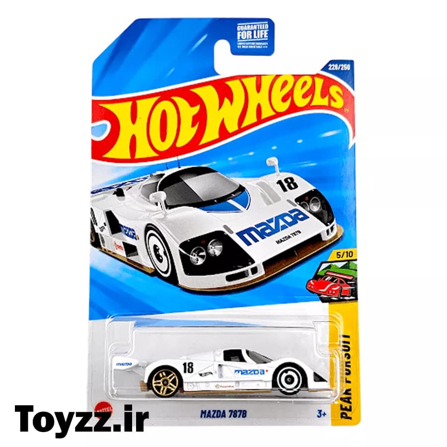 ماکت ماشین هات ویلز مدل MAZDA 787B سری PEAK PURSUIT — تصویر ۲