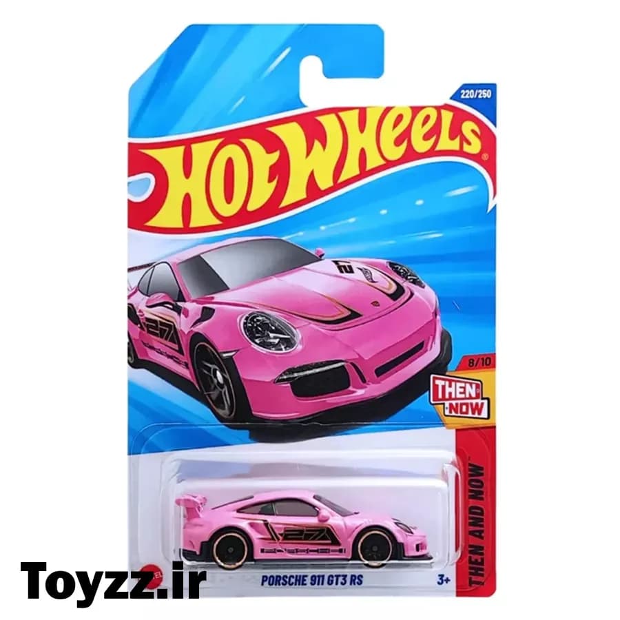 ماکت ماشین هات ویلز مدل PORSCHE 911 GT3 RS سری THEN AND NOW — تصویر ۲