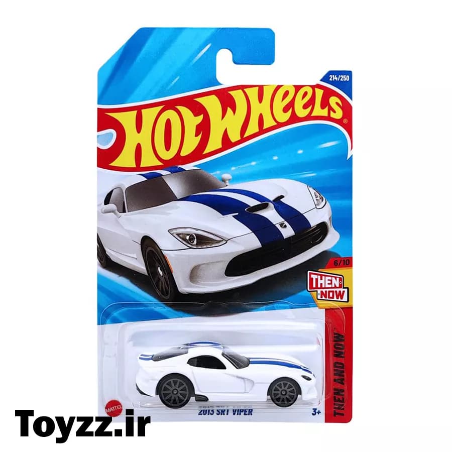 ماکت ماشین هات ویلز مدل دوج DODGE 2013 SRT VIPER سری THEN AND NOW
