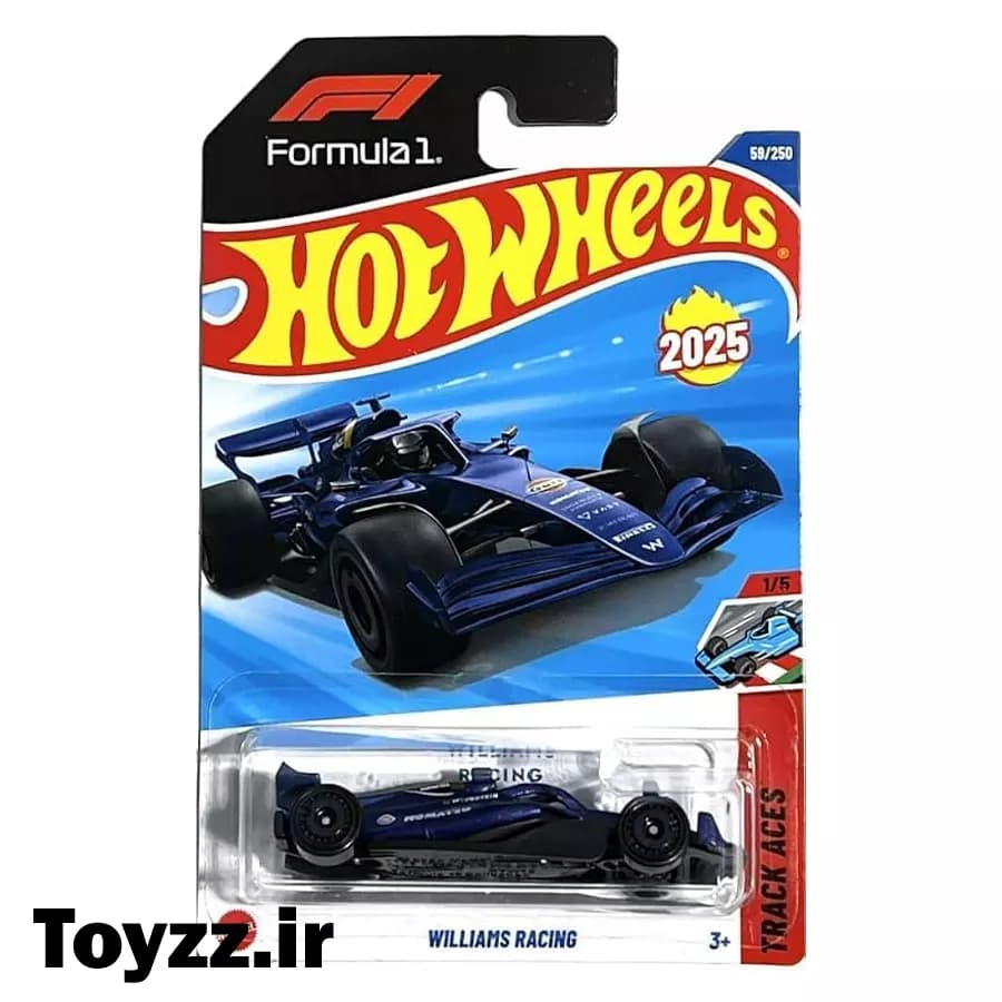 ماکت ماشین هات ویلز مدل WILLIAMS RACING سری TRACK ACES