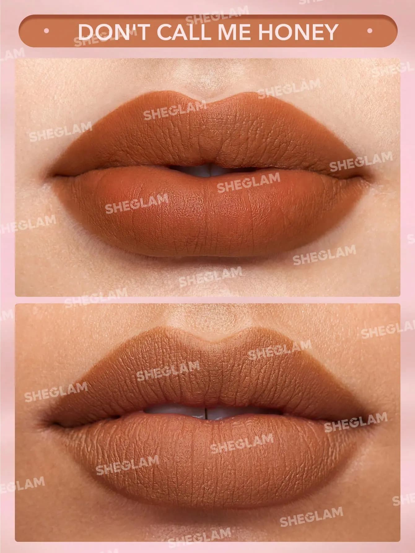 رژلب جامد مات آلور شیگلم رنگ don’t call me honey — تصویر ۲