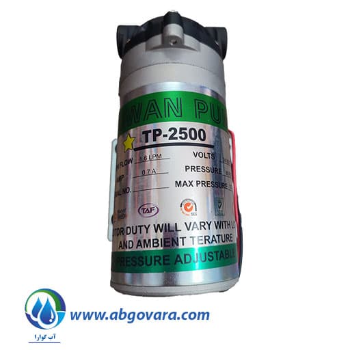 پمپ تصفیه آب خانگی تایوان پمپ مدل TP-2500 — تصویر ۶