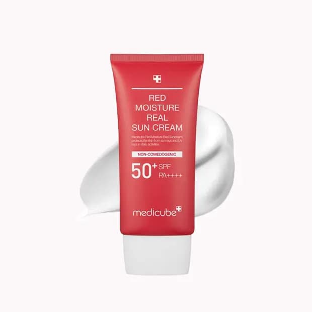 کرم ضد آفتاب red moisture real مدی کیوب