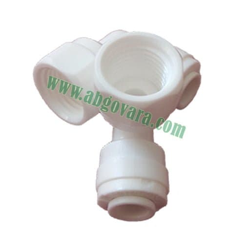 اتصال زانویی داخل رزوه به یک چهارم فیتینگی