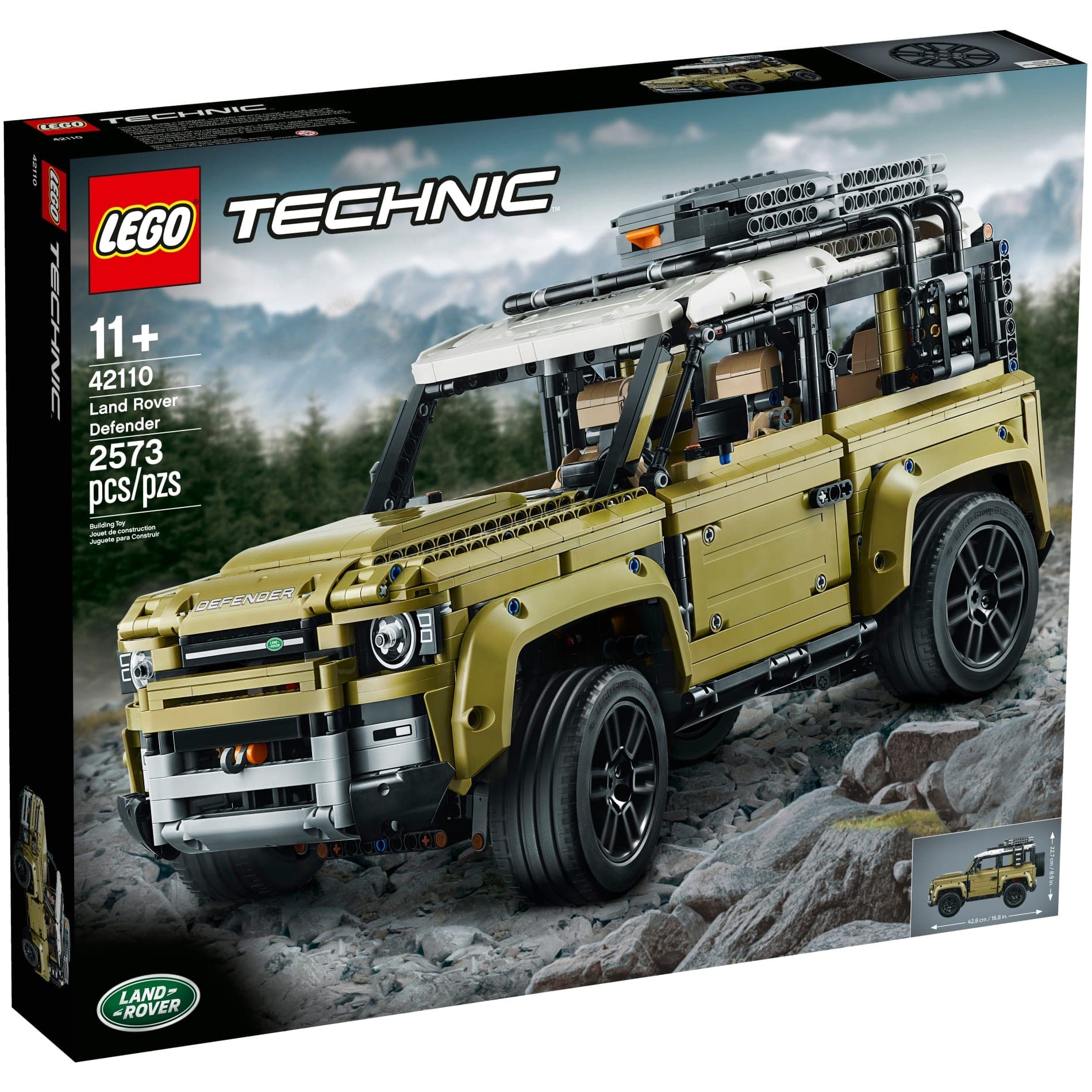 لگو سری Technic مدل Land Rover Defender 42110 — تصویر ۶