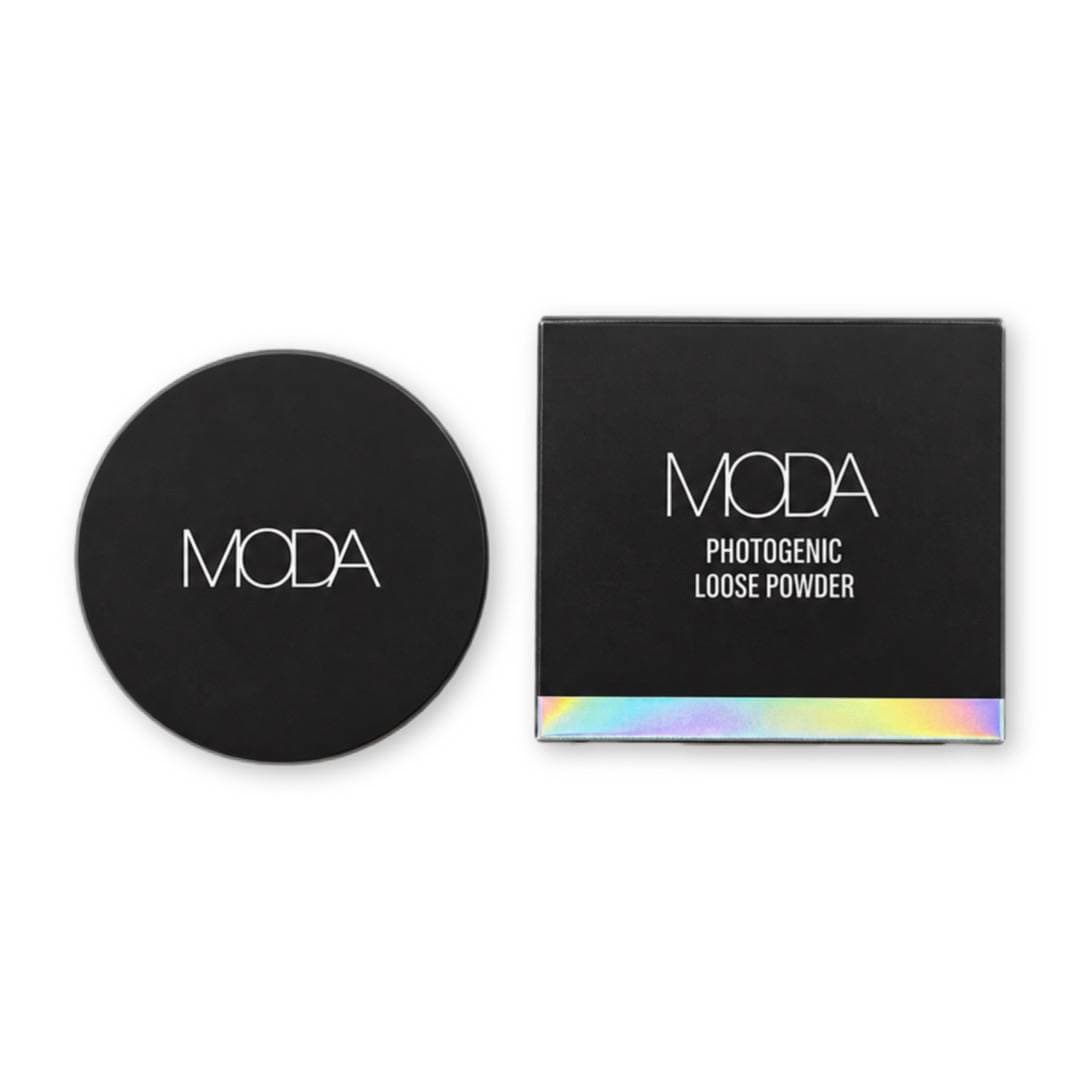 پودر فیکس فوتوژنیک موداMODA مدل Photogenic Loose Powder شماره 01 — تصویر ۴