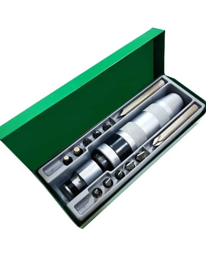 ست پیچ گوشتی تقه ای ۱۳ پارچه حرفه ای مدل 13PC