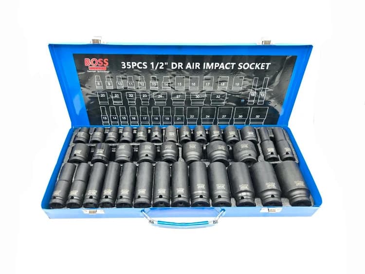 جعبه بکس ۳۵ پارچه فشار قوی مدل BS-35PCS باس BOSS