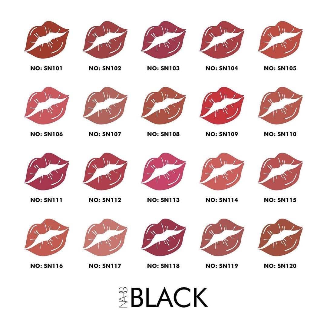 رژلب جامد بلک نارس BLACK NARS مدل Lipstick همه رنگ ها — تصویر ۱۰