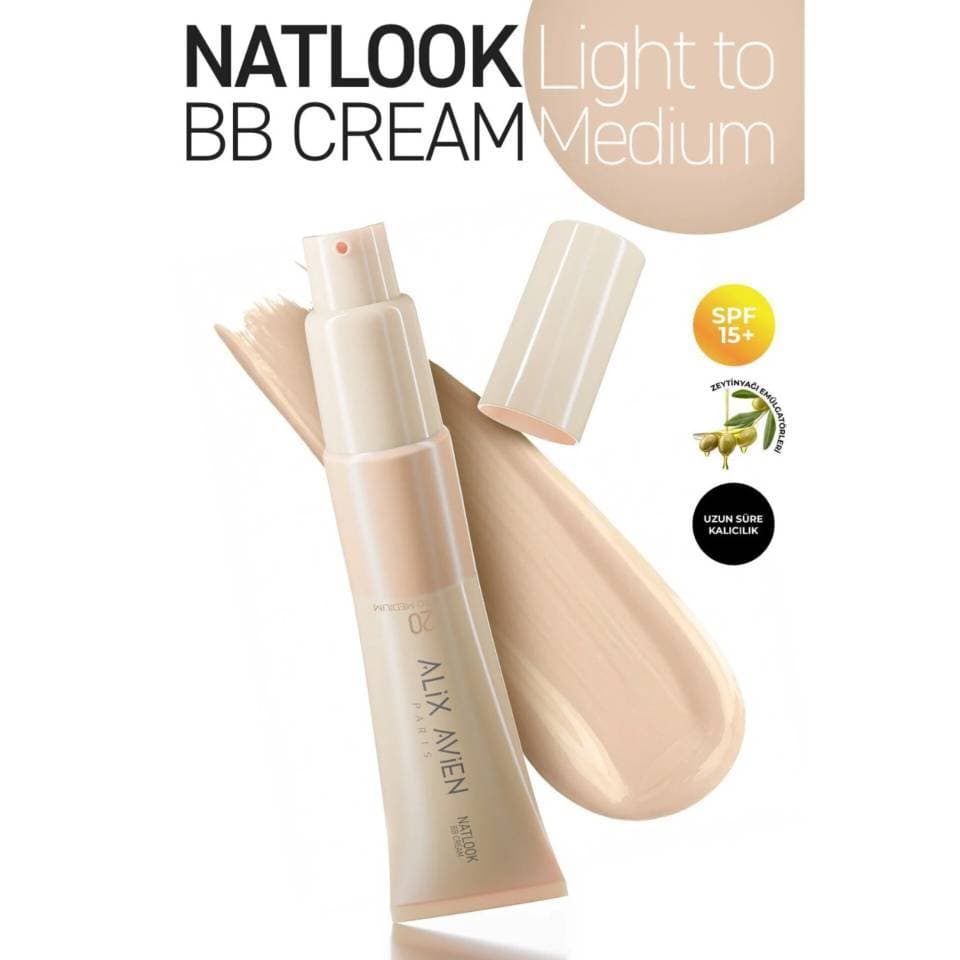 بی بی کرم آلیکس آوینALIX AVIEN مدل BB Cream Natlook با SPF15 حجم 30 همه شماره ها — تصویر ۶