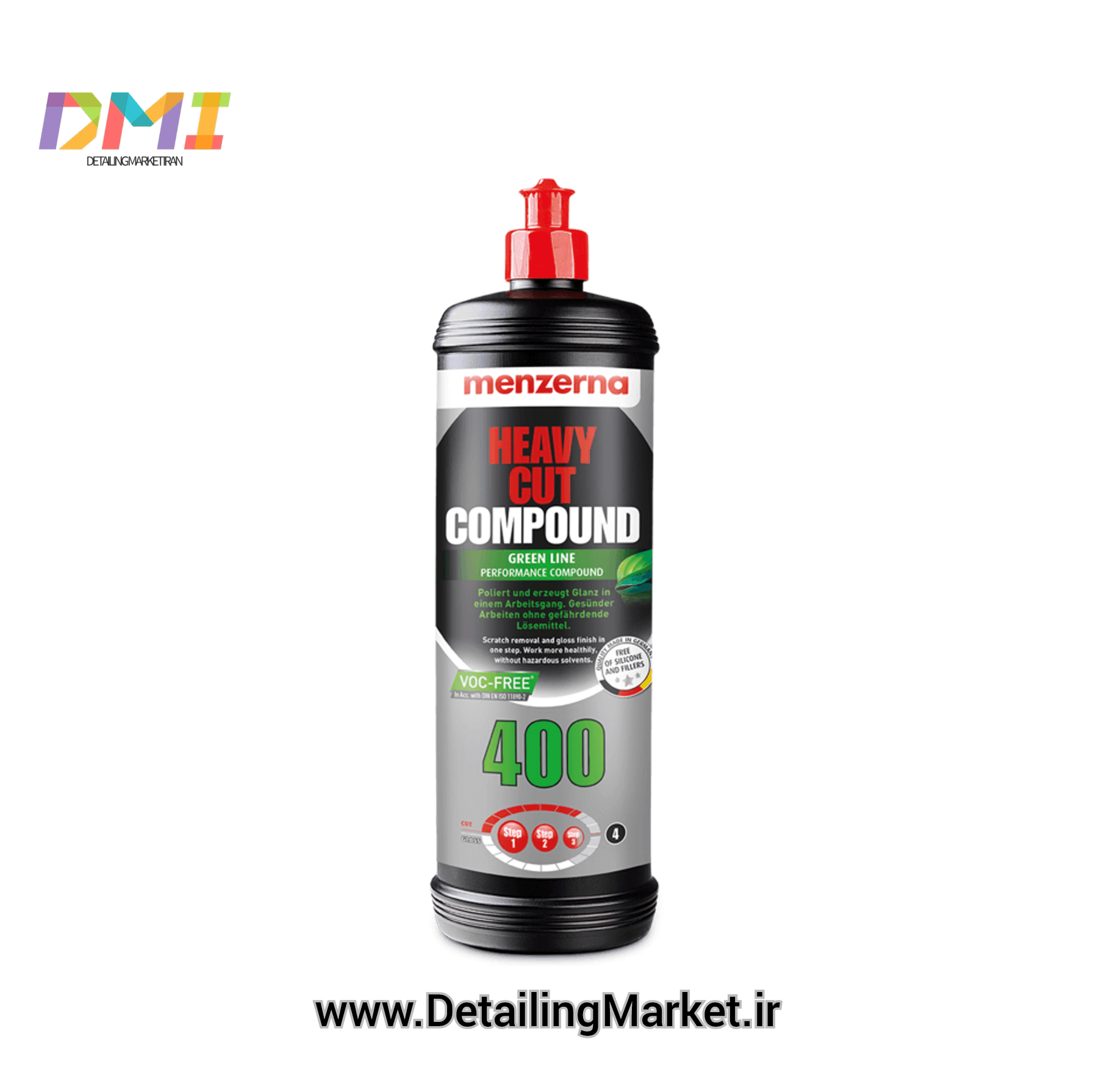 پولیش زبر منزرنا Menzerna 400 Green — تصویر ۲