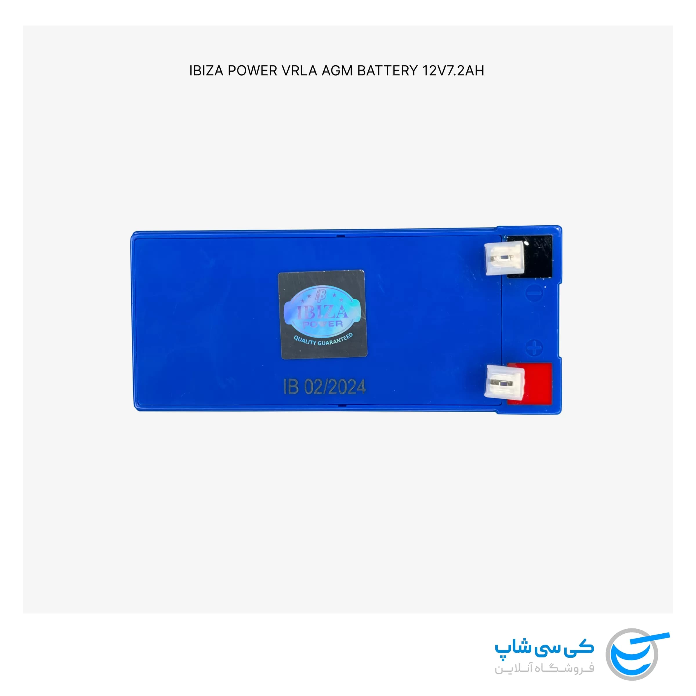 باتری 12 ولت 7.2 آمپر ایبیزا پاور ویتنام — تصویر ۳