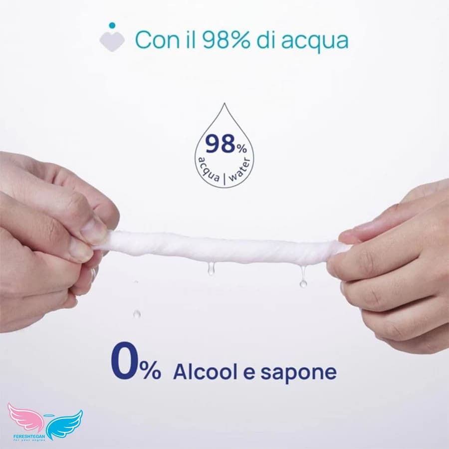 دستمال مرطوب 72 عددی 97% Chicco