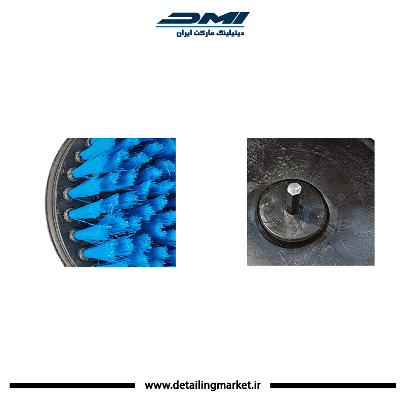 فرچه سردریلی نرم پموسا آبی Pemosa Soft Drill Brush Blue — تصویر ۸