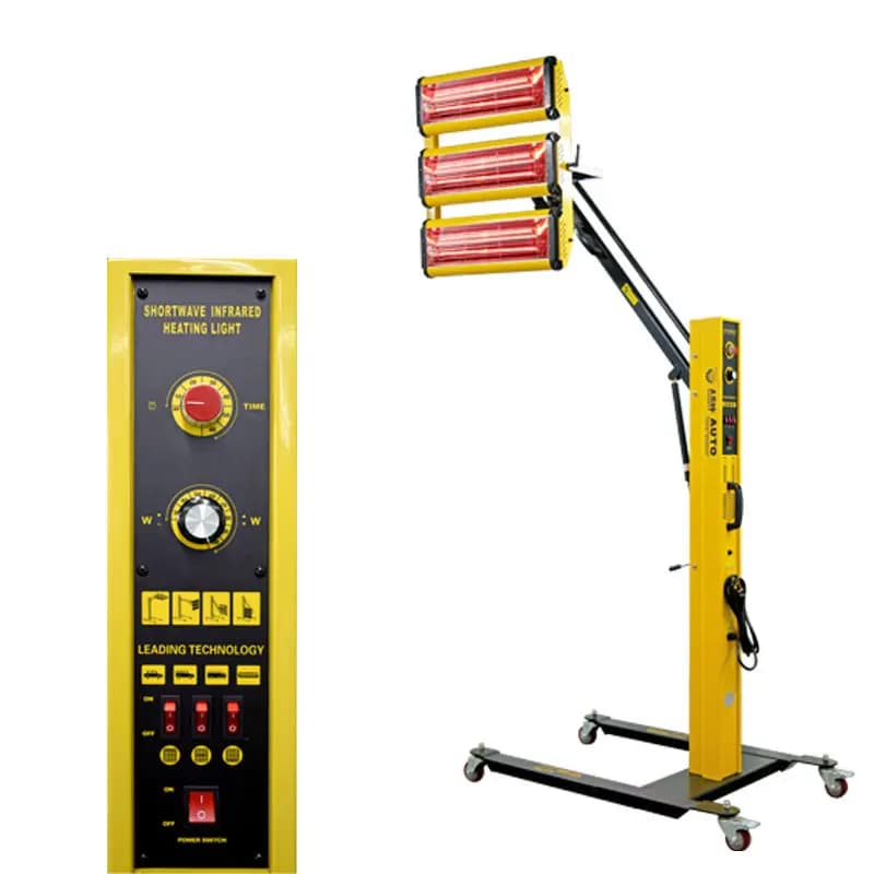 دستگاه 3 پنل خشک کن رنگ اینفرارد Hornet Infrared Paint Drying Lamps — تصویر ۶