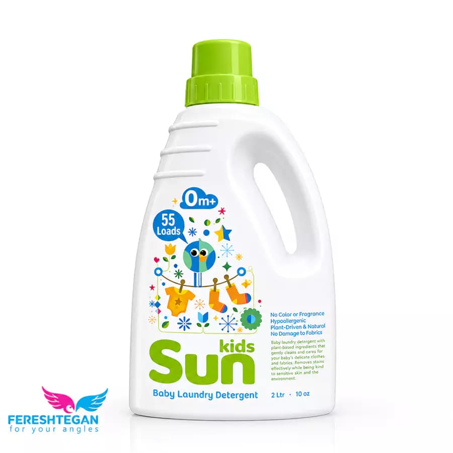 مایع لباس sun kids